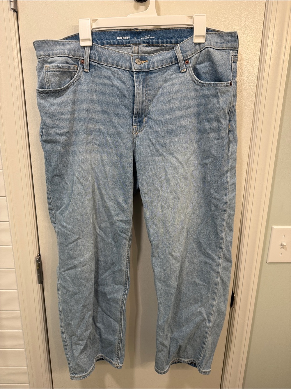 Old Navy Light Blue Boyfriend Loose Jeans
